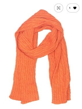 orange scarf